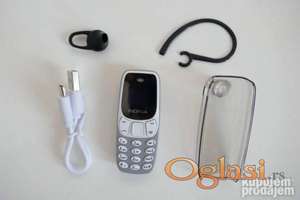 Mini Nokia BM10 NOKIA sa 2 sim kartice SIVA